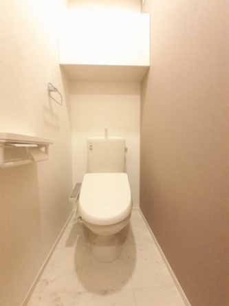 清潔感のあるトイレです