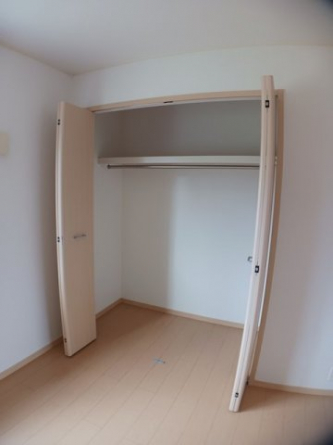 クローゼット収納があります
