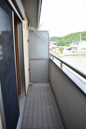 広々としたバルコニー！