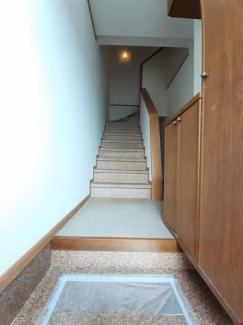 シンプルで使いやすい玄関です