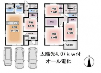 松山市土居田町の中古一戸建ての画像