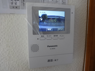 録画機能付モニターインターホン！