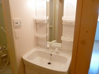忙しい朝には欠かせない洗面所です