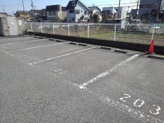 駐車場に車を止められます