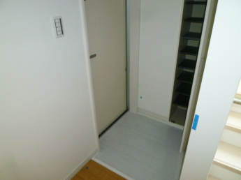 ゆったりとした玄関です