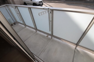 広々としたバルコニーです