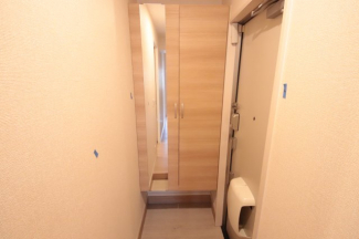 きれいな玄関です