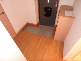 きれいな玄関です