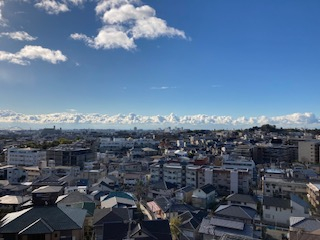 南向きの７階のお部屋からの眺望良好です！！