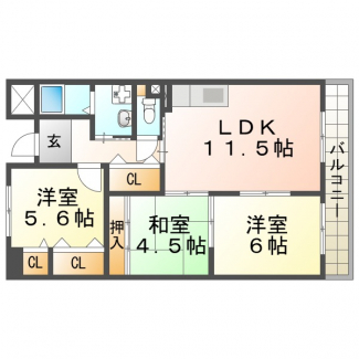 【間取り】