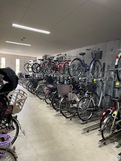 駐車場です