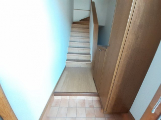 ゆったりとした玄関です