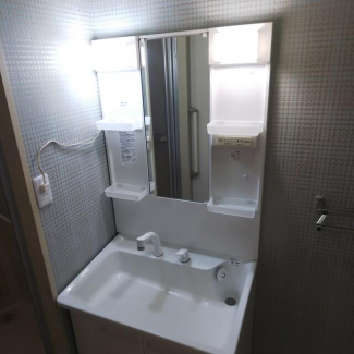 少し大きめの洗面台