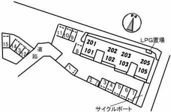 【区画図】