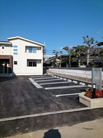 駐車場があります