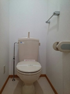 トイレもきれいです