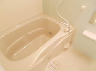 落ち着いた空間のお風呂です