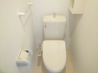 トイレもきれいです