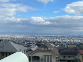 現況２階建　建物屋上からの眺望
