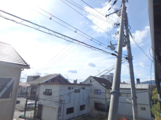 バルコニーからの景色です