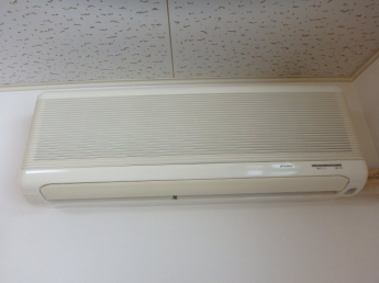 エアコンで年中快適です