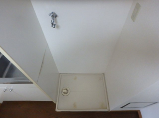 洗濯機置場です