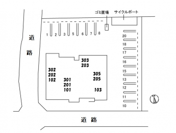 【区画図】