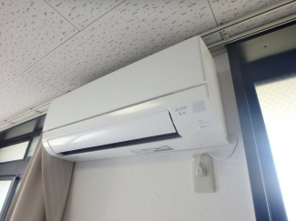 エアコンで年中快適に過ごせます