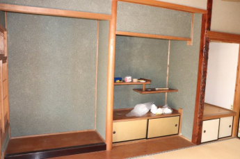 和室は1階に2室あります。縁側からの光が入ります。