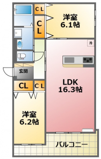 【間取り】