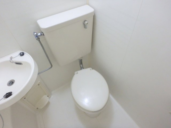 ゆったりとした空間のトイレです