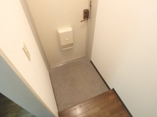 ゆったりとした玄関です