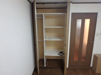 収納のためのスペースです