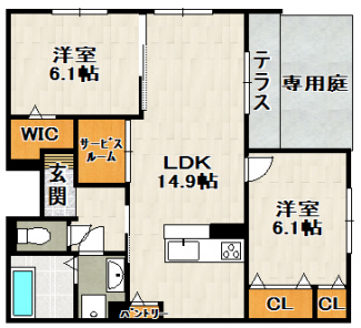 【間取り】