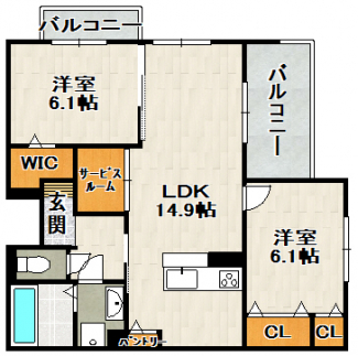 【間取り】