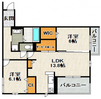 【間取り】