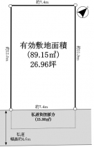 明石市魚住町清水の売地の画像