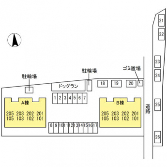 【区画図】