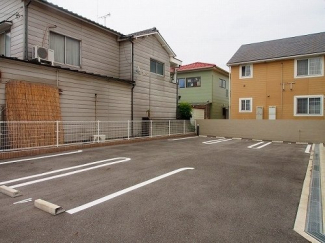 駐車場に車を止められます