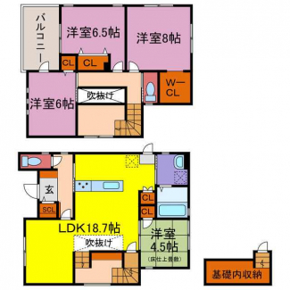 加西市北条町横尾の新築一戸建ての画像