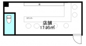 西宮市甲風園１丁目の店舗一部の画像