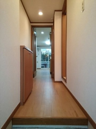 きれいな玄関です