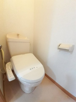 トイレもきれいです