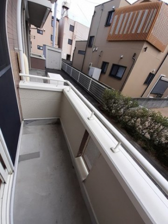広々としたバルコニーです