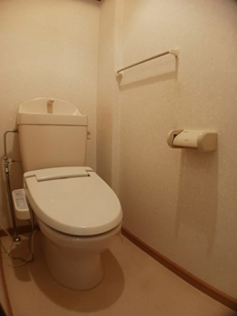 清潔感のあるトイレです