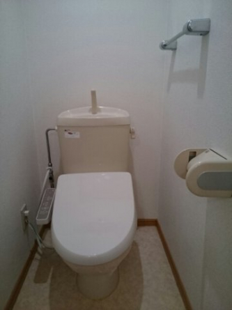 清潔感のあるトイレです