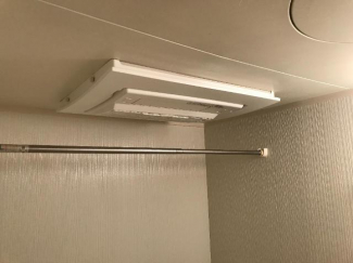 雨の日も安心の浴室換気乾燥機