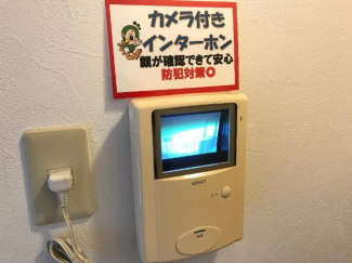 来客相手の顔が分かるＴＶドアホン