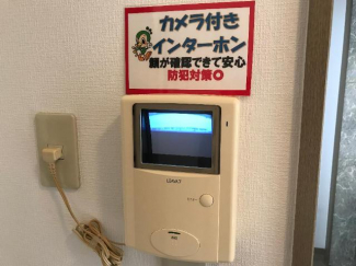 来客相手の顔が分かるＴＶモニターホン
