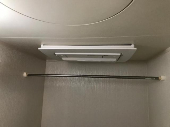 雨の日も安心の浴室換気乾燥機